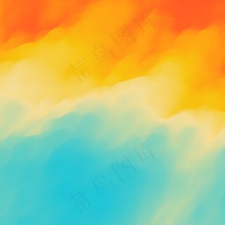 时尚抽象水彩背景