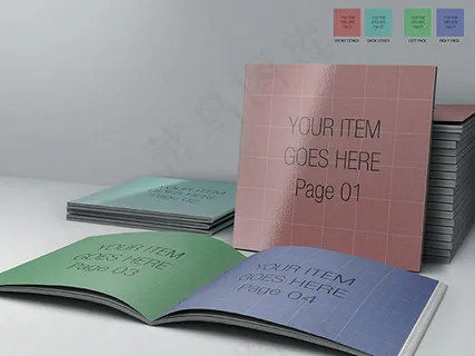 多款画册样机