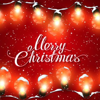 圣诞节发光背景