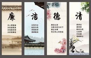 党风廉政建设展板