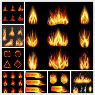 火焰矢量素材