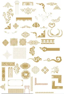 中国传统花纹 中国传统花纹