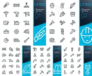 装修工具图标,免抠元素