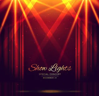 光束光效舞台背景