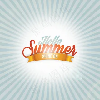 你好夏天海报 你好夏天海报