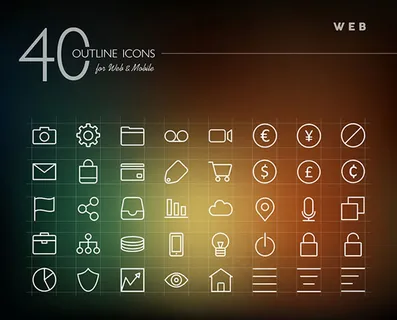 商务金融图标,免抠元素