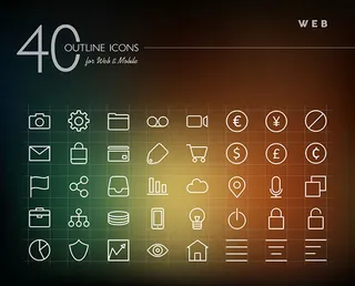 商务金融图标,免抠元素