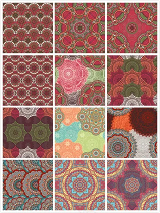 传统图案花纹背景