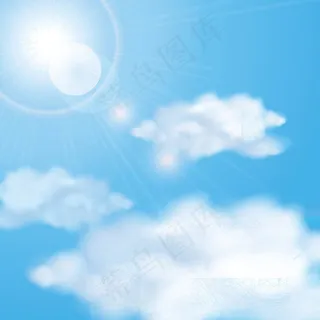 阳光虚化光斑背景