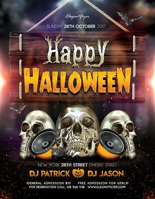 万圣节快乐海报