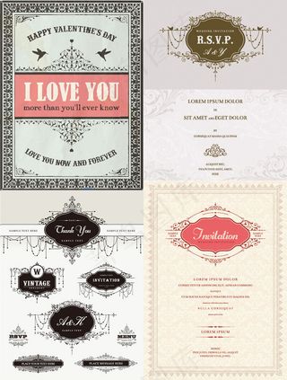 婚礼邀请函模板