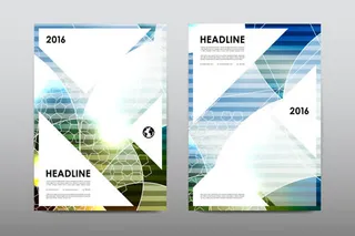 时尚简洁杂志画册