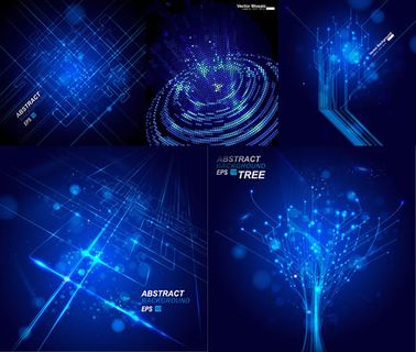 科技眩光背景,背景元素