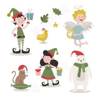 创意圣诞角色