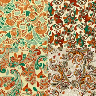 精美花纹背景,背景元素