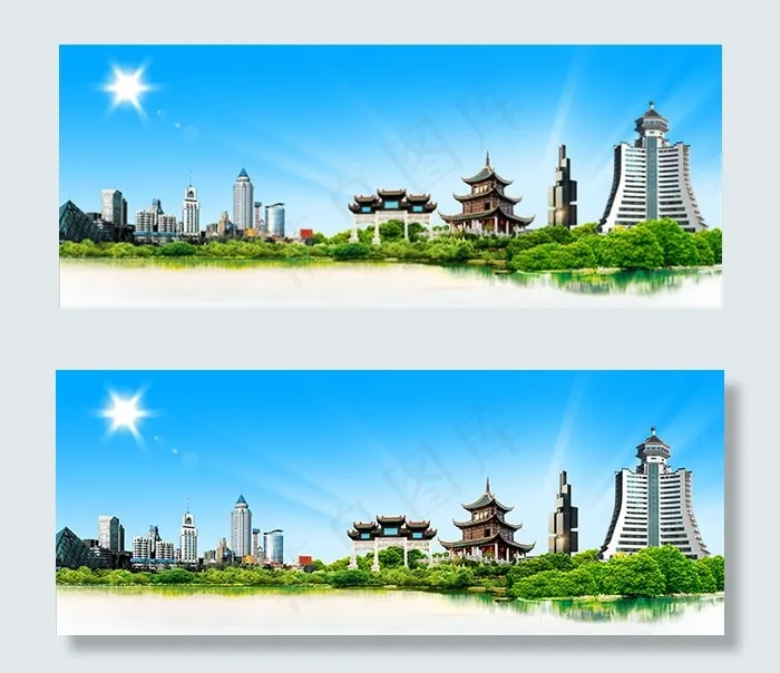 贵阳旅游风景海报(11632X4606(DPI:180))psd模版下载