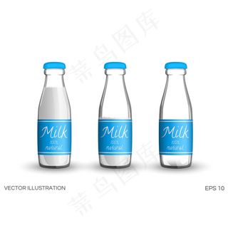 牛奶玻璃瓶包装
