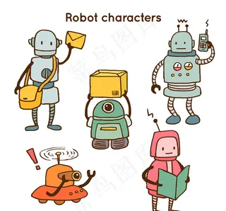 工作中的机器人