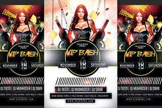 夜店VIP庆典海报