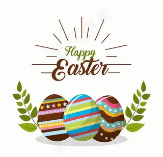 卡通复活节彩蛋