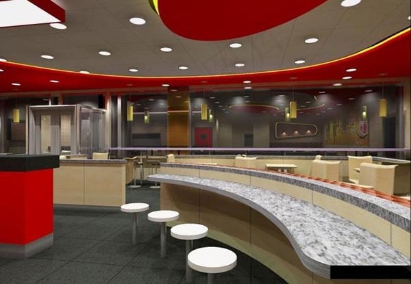 饺子快餐店模型