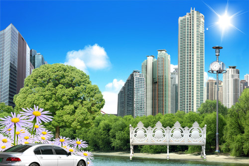 城市风光