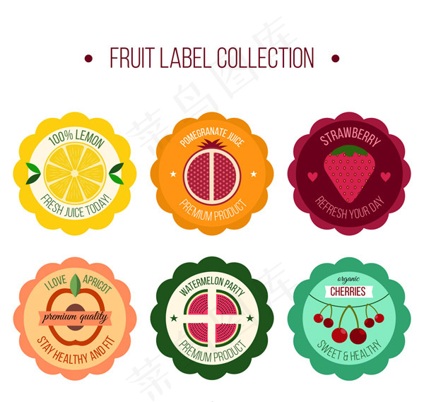 创意水果标签
