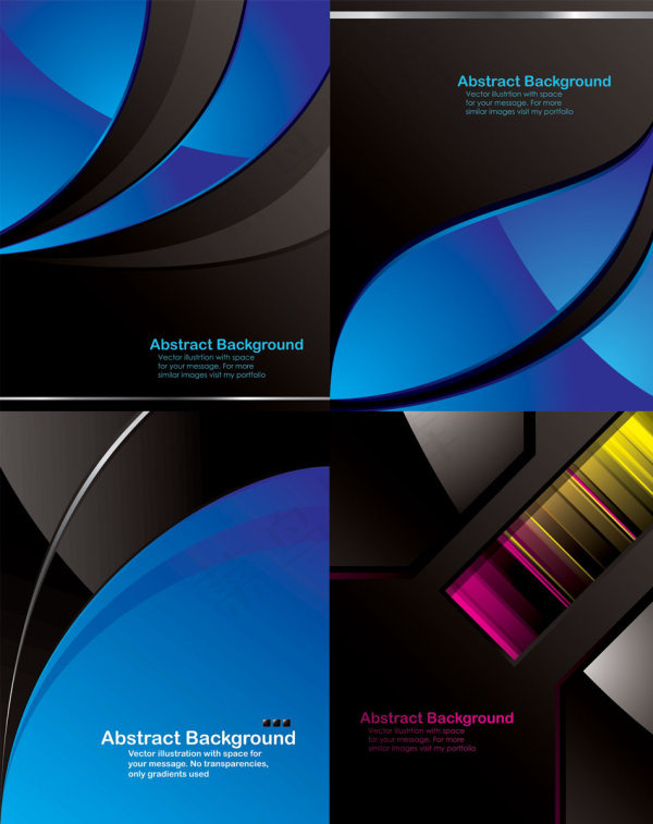 水晶质感线条背景,背景元素