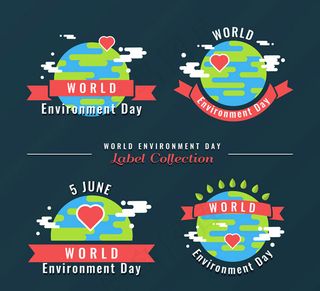 世界环境日标签