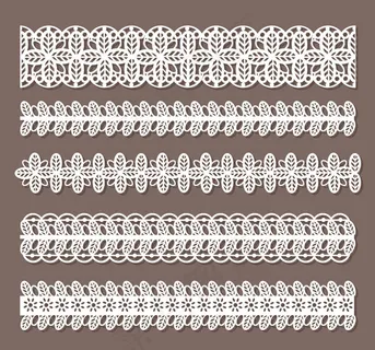 蕾丝花边矢量 蕾丝花边矢量