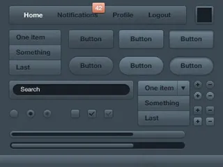 网站导航图标,免抠元素