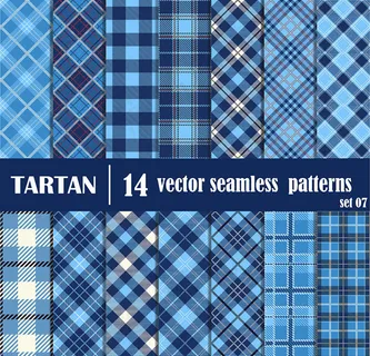 蓝色格子呢背景