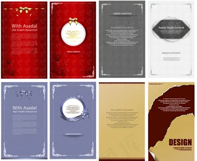 时尚精美祝福卡