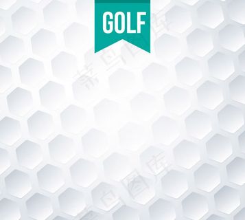 高尔夫球纹理背景