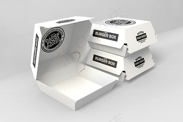 快餐纸盒样机