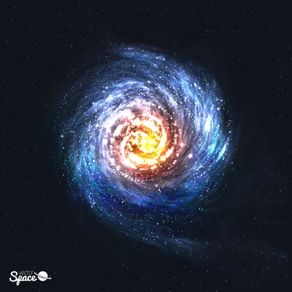 星系星空背景eps,ai矢量模版下载