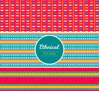 部落花纹无缝背景