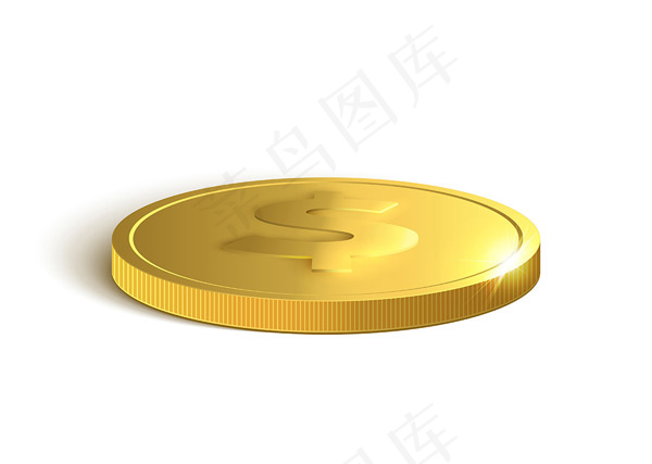 闪光的金币eps,ai矢量模版下载
