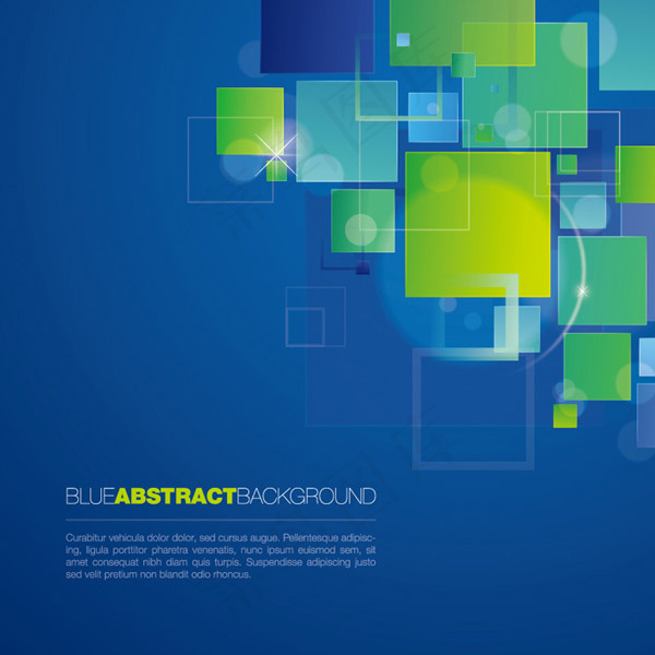 抽象方形背景eps,ai矢量模版下载