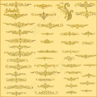 欧式花纹边框