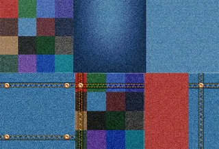 牛仔布纹理背景