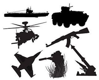 军事武器剪影