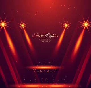 舞台光效背景