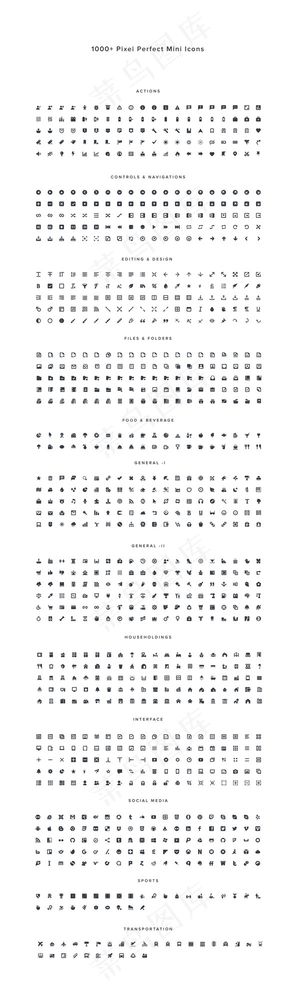 时尚简约图标,免抠元素,背景元素