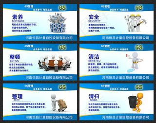 企业6S管理展板