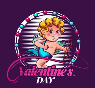 彩色情人节元素