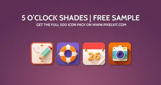 扁平化图标,免抠元素