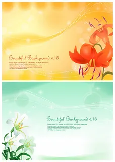 花卉背景矢量,背景元素 花卉背景矢量,背景元素