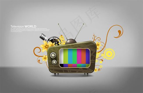 卡通电视机