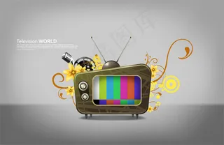 卡通电视机